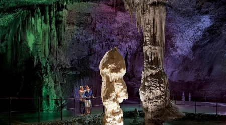 Postojna cave and castle Predjama from Rovinj
